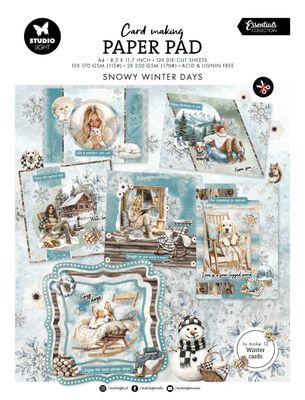 SL Essentials - Card Making Pad Snowy Winter
