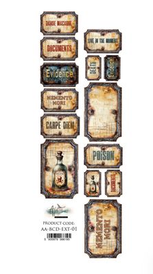 Alchemy Of Arts Behind Closed Doors - 2x12 Extra Sheet 01