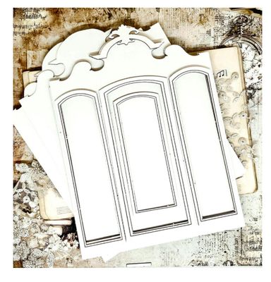 Alchemy Of Arts Behind Closed Doors - Chipboard Album Base