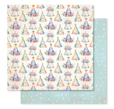 Birthday Fun Basics F - 12x12 Single Sheet