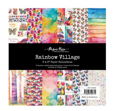 Rainbow Village - 6x6 Paper Collection