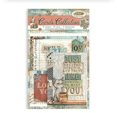 Stamperia Furry Friends - Cards Collection Kit