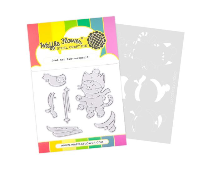 Cool Cat - Die N Stencil