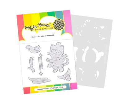 Cool Cat - Die N Stencil