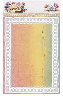 HE Dragonfly Dreams - Note Card Shape Cutting Die 2pcs