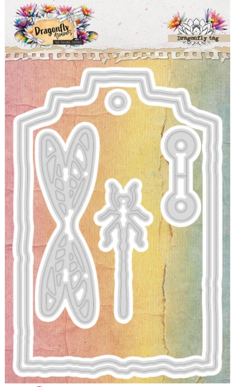HE Dragonfly Dreams - Dragonfly Tag Cutting Die
