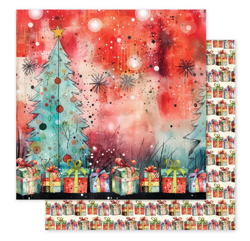 Merry And Bright Basics C - 12x12 Single Sheet