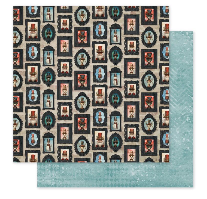 Merry And Bright E - 12x12 Single Sheet