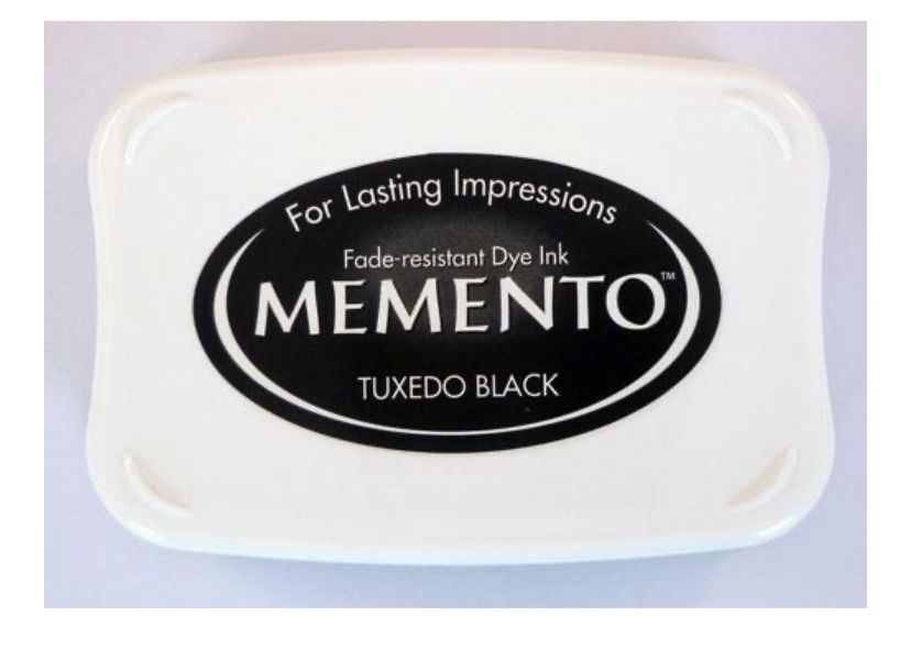 Tsukineko - Memento Large Ink Pad Tuxedo Black