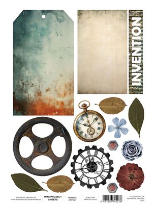 3Quarter Designs - Rustic Tinkerer Mini Project Sheet