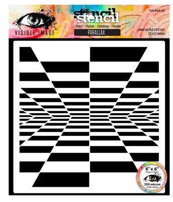 Parallax - 6x6 Stencil