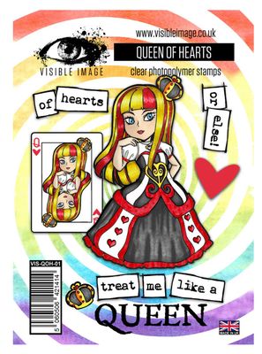 Queen Of Hearts - A6 Stamp Set