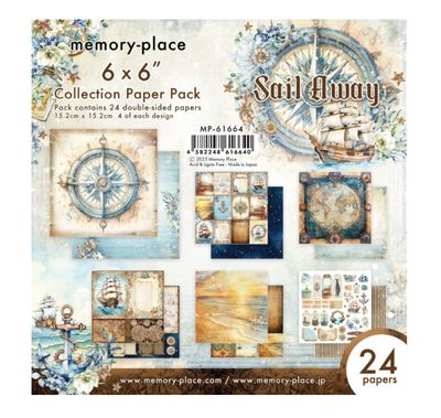Memory Place - 6x6 Sail Away Collection Pack