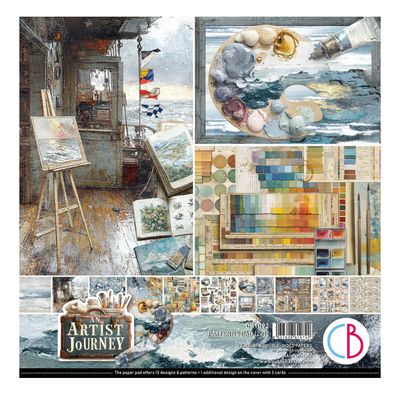 Ciao Bella - Artist Journey 12x12 Patterns Pad 8/Pkg