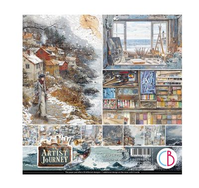 Ciao Bella - An Artist Journey 8x8 Pad 12/pkg