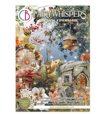 Ciao Bella - Fairy Whispers Junk Journal &amp; Ephemera Book A4 32/pkg