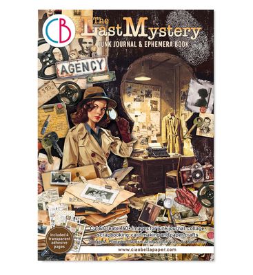 Ciao Bella - The Last Mystery Junk Journal &amp; Ephemera A4 32/pkg