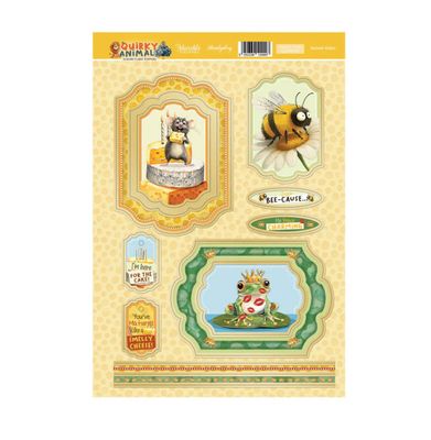 Hunkydory - Animal Antics Luxury Card Topper Sheet 1pc