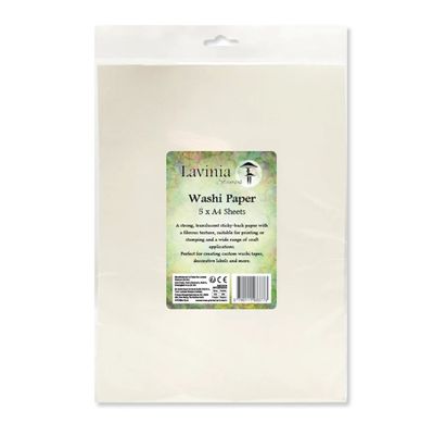 Lavinia Stamps - A4 Washi Paper 5 Sheets