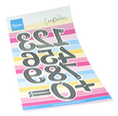 Marianne Designs Craftables - Numbers XL Die 12pcs