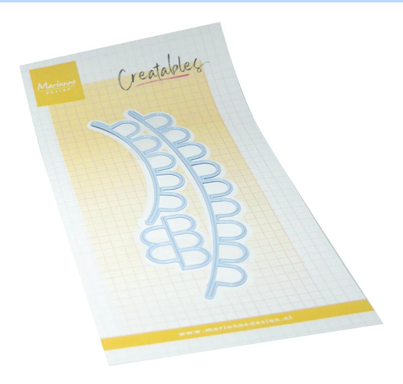 Marianne Designs Creatables - Round Banner Die 3pcs