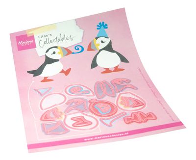 Marianne Designs Collectables - Eline's Party Puffin Die 17pcs