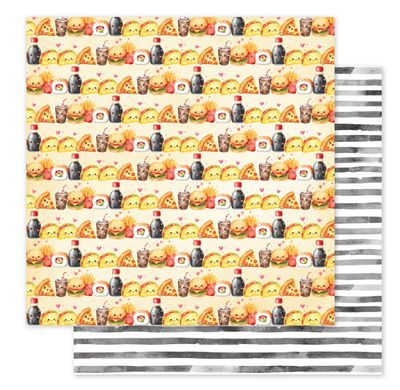 Paper Rose - Perfect Pairs Basics B 12x12 Single Sheet