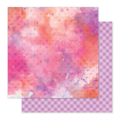 Paper Rose - Perfect Pairs Patterns F 12x12 Single Sheet