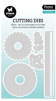 SL Essentials - 3d Flowers Cutting Die 5 Pcs