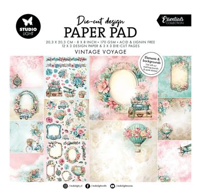 SL Essentials - Vintage Voyage Paper Pad &amp; Elements 36 Sheets