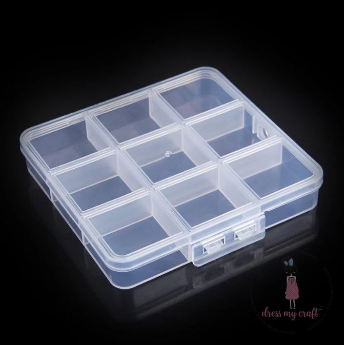 Dress My Craft - 9 Slot Storage Box