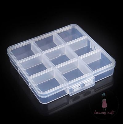 Dress My Craft - 9 Slot Storage Box
