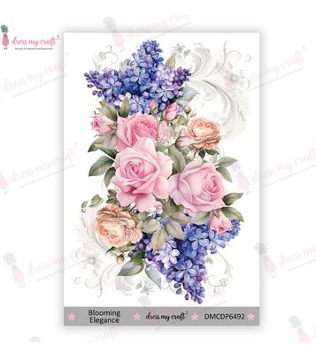 Dress My Craft - Blooming Elegance Mini Transfer Me 4x6