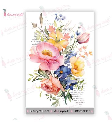 Dress My Craft - Beauty Of Bunch Mini Transfer Me 4x6