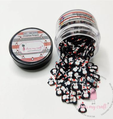 Dress My Craft - Christmas Penguin Slice 8g Container