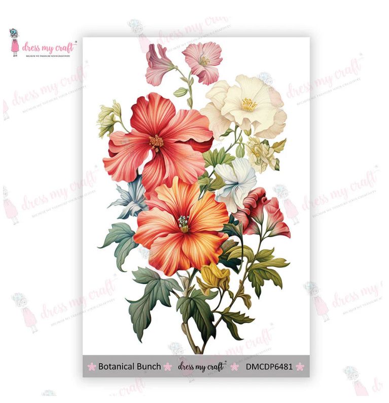 Dress My Craft - Botanical Bunch Mini Transfer Me 4x6