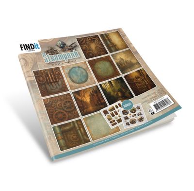 Berries Beauties - 8x8 Steampunk Paper Pack