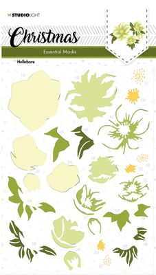 Studio Light Essentials - Hellebore Mask Stencil 1pc