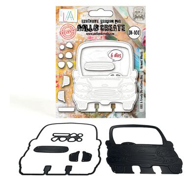 AALL&amp;CREATE - Nomad Wheels Memory Dex Dies 6pcs