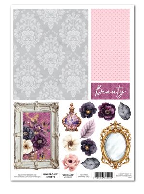 3Quarter Designs - Petal Serenade Mini Project Sheet