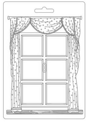 Stamperia - A5 Soft Mould Daydream Window