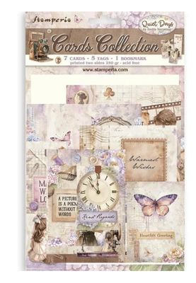 Stamperia - Quiet Days Card Collection Kit