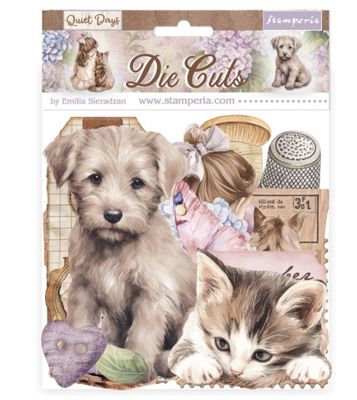 Stamperia - Quiet Days Ephemera Die Cuts