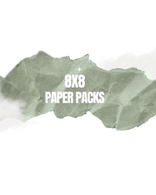 8x8 PAPER PACKS