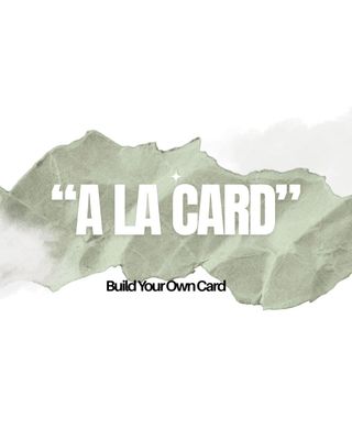 " A LA CARD " SERIES