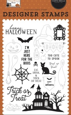 Haunted Night 4x6 Stamp Set