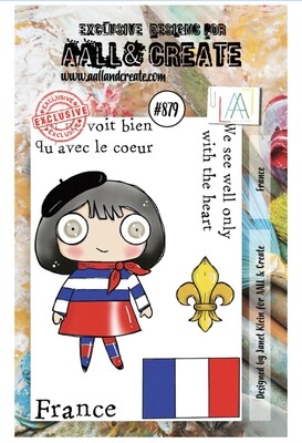 France Exculsive Clear Stamp Set #879