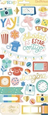 6x12 Sticker Sheet - Especial 88pcs
