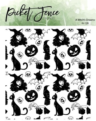 A Witch's Dream Clear Stamp