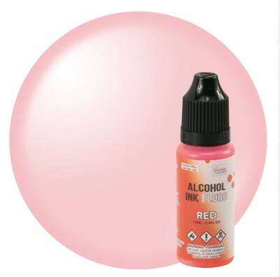 Couture Creations Alcohol Ink Fluro - Red